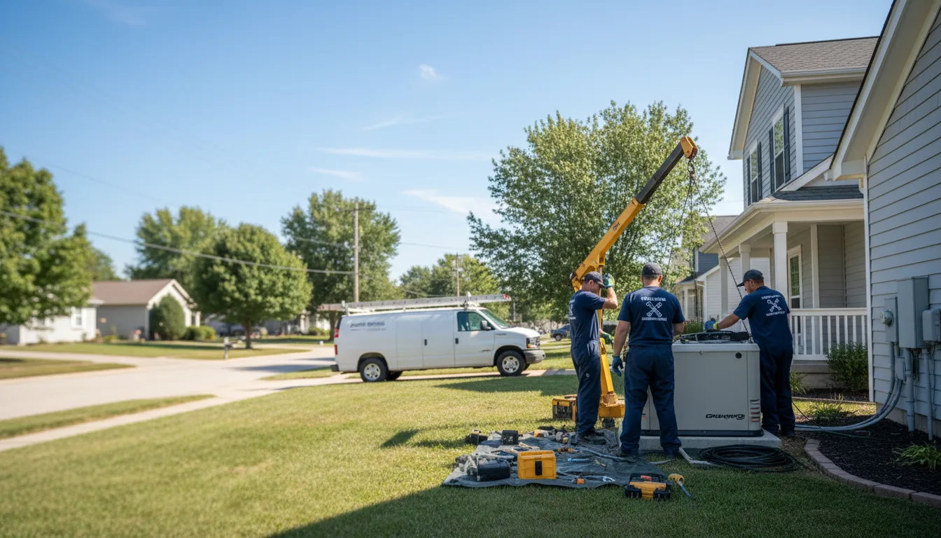 Generator Installation in Omaha, IL near me